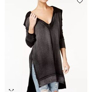 Free People Queen Of Hearts  Faded Tunic